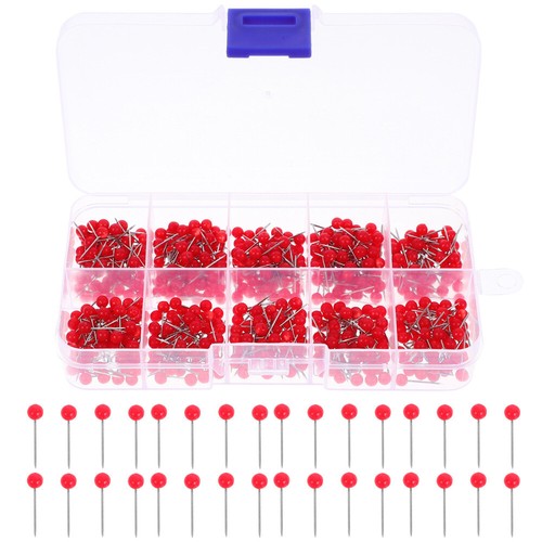 600 Pcs Map Pin Travel Round Head Drawing Pins Bulletin Board Push Clothespin