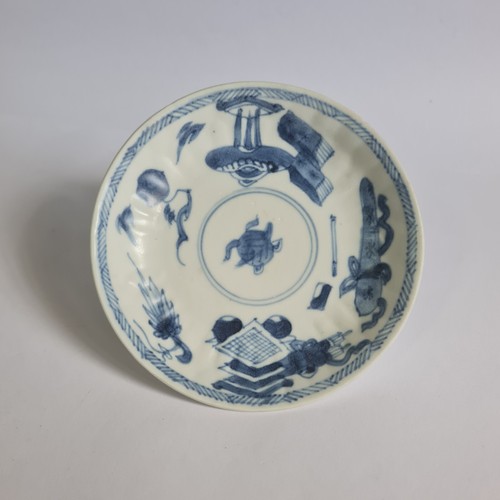 c.1710 Kangxi Qing Dynasty Shipwreck Porcelain Saucer Dish Plate Antique China - 第 2/10 張圖片