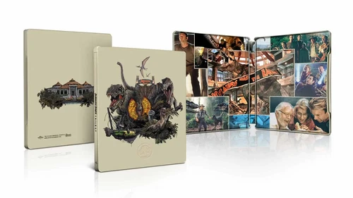 JURASSIC PARK TRILOGY – STEELBOOK – LIMITED – ITA – ENG 4K