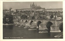 Panorama of Hradčany, Castle District, Prague, Czech Republic Postcard