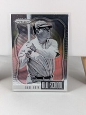 2021 Panini Prizm Card OS-1 Babe Ruth Old School Pink NY Yankees