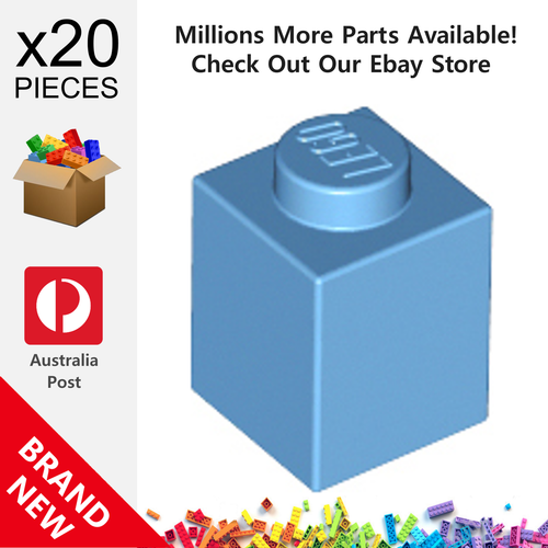 20x Genuine LEGO™ - 1 x 1 Bricks - 3005 30071 35382 New Brick Parts - Picture 30 of 48