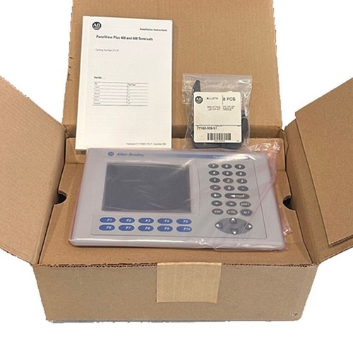Brand New 2711P-K6C20D /B PanelView Plus 600 EtherNet KEYPAD DISPLAY HT 1PCS - Picture 5 of 7
