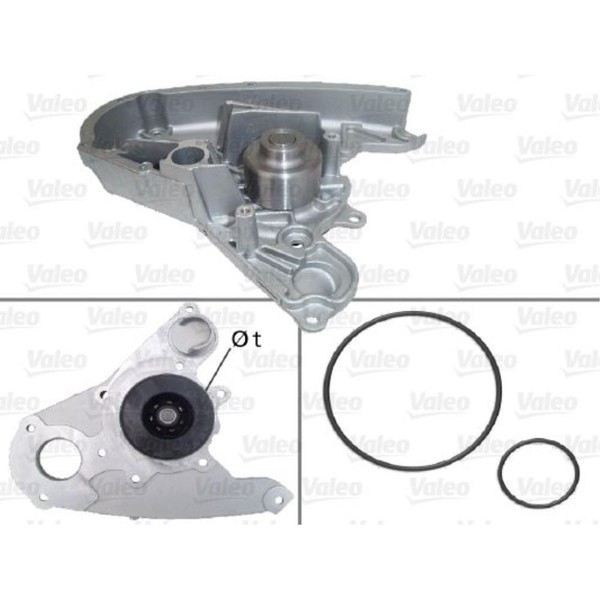 Valeo Wasserpumpe FüR Fiat Ducato Pritsche/Fahrgestell Iveco Daily IV-image
