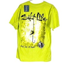 NWT Salt Life Fishing Neon Green T Shirt