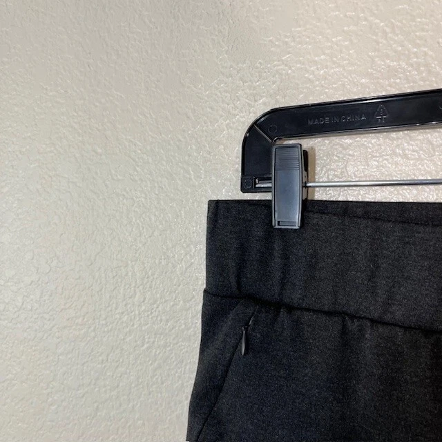 Pantalones estándar universales para mujer XS (10-12) gris oscuro informales cómodos 24,5 Foto 2 de 4