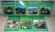 Vintage 7  MOTOR SPORT Magazines -  1 x 1978, 1 x  1979 & 5 x 1980