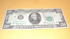20 Dollar Bill 1963 A Henry H. Fowler United States see four 8's — photo 1