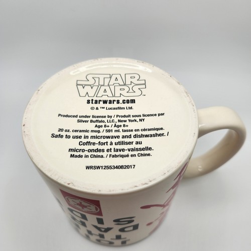 Star Wars Darth Vader Join The Dark Side 20oz Mug Japanese Style Silver Buffalo - Picture 6 of 6