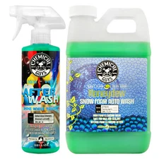 Chemical Guys - Honeydew Snow Foam Car Wash Soap (64 oz) & After Wash (16 oz)