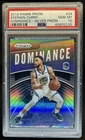 2019-20 Panini Prizm Stephen Curry Dominance Silver #24 Warriors PSA 10 GEM MINT