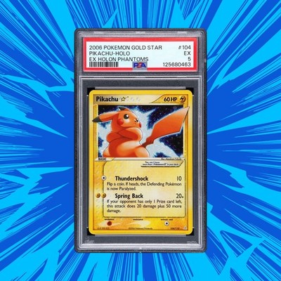 Pikachu Star 104/110 Holon Phantoms Holo for sale online | eBay