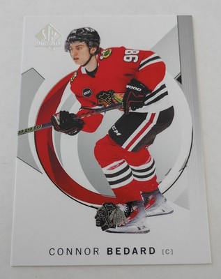 2024-25 SP AUTHENTIC HOCKEY CONNOR BEDARD CHICAGO BLACKHAWKS #10