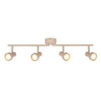 Deckenstrahler Deckenleuchte 4 Flammig Deckenlampe Schwenkbar Flur KüChe Beige