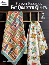 Annie's Quilting Forever Fabulous Fat Quarter Quilts Pattern Book - 9 Designs