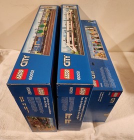 LEGO City Train (x5) 60051 Cargo 60052 Station 60335 60238 60205 New See pics
