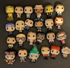 Funko Pop The Office Pocket Pop Mini Figures Lot Of 24 - No Boxes - Advent