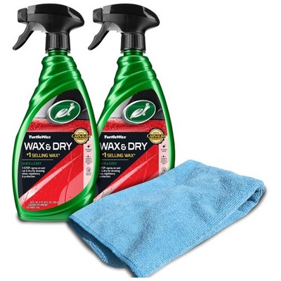 Turtle Wax 50834 - Ultimate 1-Step Wax & Dry for Cars - 26 oz Pack with Towel