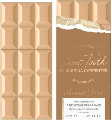 Sabrina Carpenter Sweet Tooth Caramel Dream EDP Perfume 75ml Gourmand Vanilla 