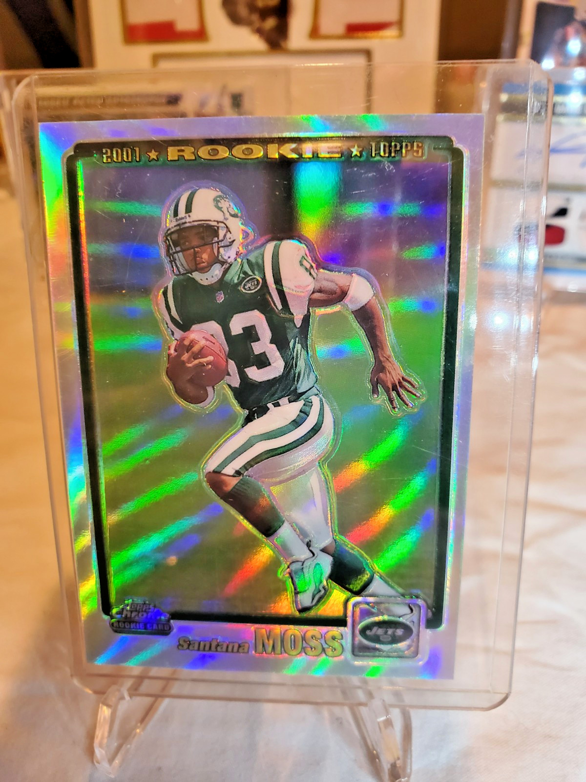 Santana Moss Topps Chrome #224 Base