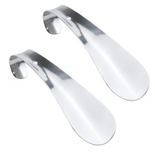 Stainless Steel Small Handled Pocket Shoehorn Shoe Horn for Kids Men Women Me...