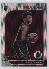 2019-20 NBA Hoops Premium Stock Rookie Variation Flash Prizm Darius Garland 0su2