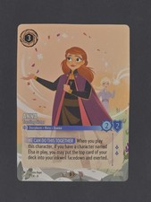 2026 Disney Lorcana Anna Trusting Sister 5 CC1 Curator Collection Heroines