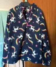 Girls Mountain Warehouse Fleece Jumpers Age 7-8yr Good Used Condition