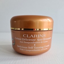 Clarins Delicious Self Tanning Cream 125 Face Body New Sealed Discontinued Rare