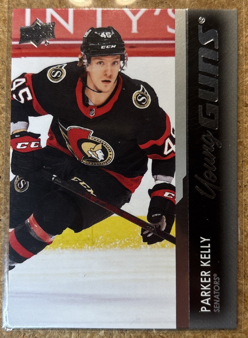 2021-22 Upper Deck Young Guns Parker Kelly #240 RC Rookie