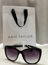 NWT ANN TAYLOR OVERSIZED BLACK PURPLE LENSES ...