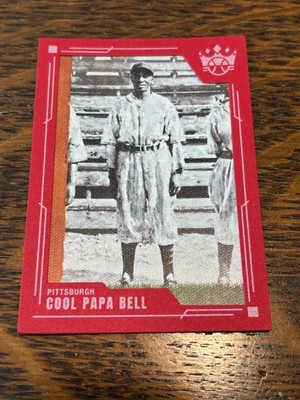 COOL PAPA BELL 2022 DIAMOND KINGS RED FRAME PITTSBURGH CRAWFORDS NEGRO LEAGUE