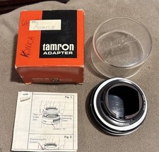Tamron ADAPT-A-MATIC to Konica Lens Mount w/ Case , Box  Instructions NEW