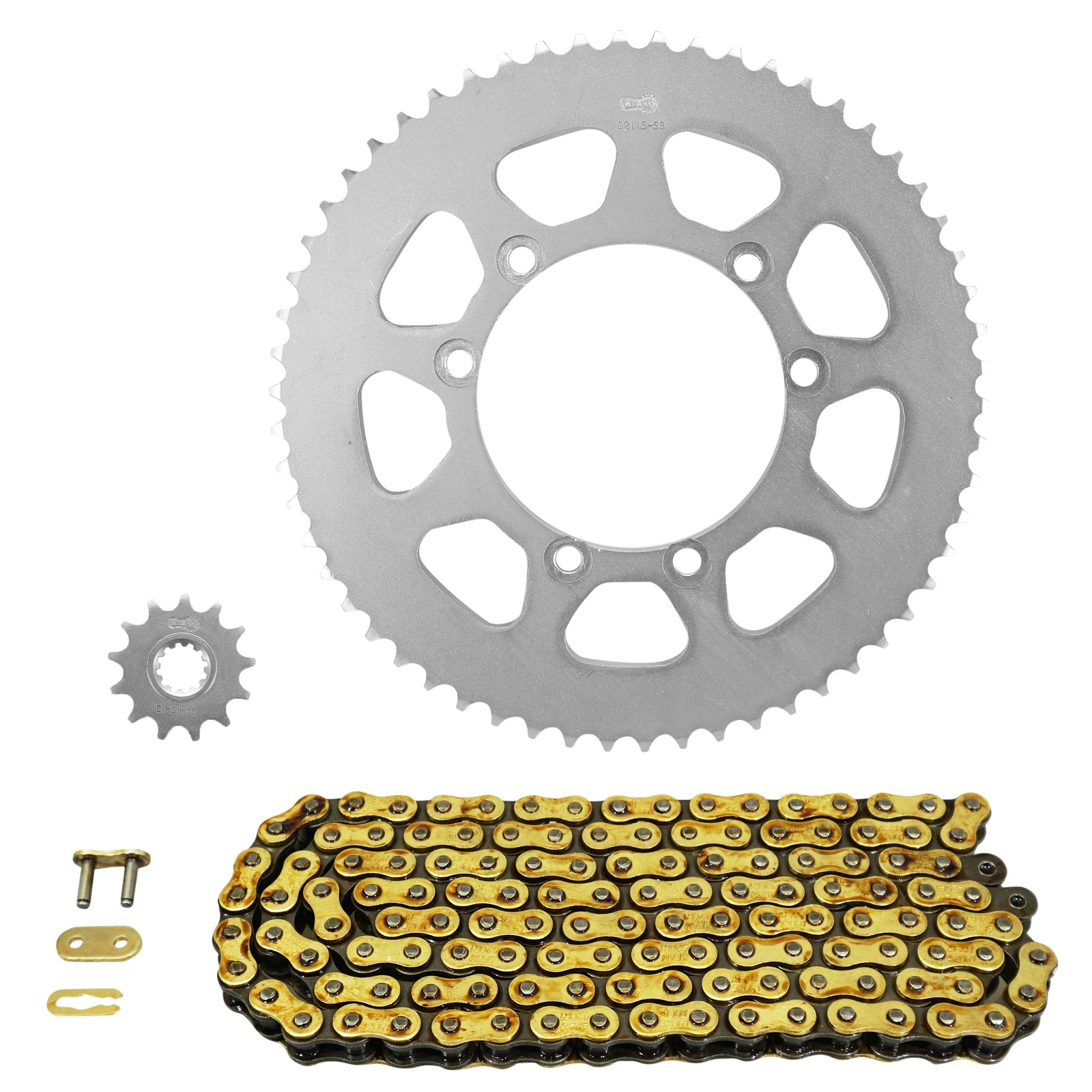 Kit chaîne Fantic 50 Caballero Regolarita Casa 2 idéal pour la conduite urbaine et enduro
