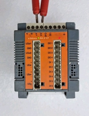 GANTNER INSTRUMENTS E.BLOXX A6-2CF I/O Modul (getestet als Foto / Fehler)