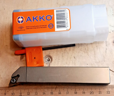 Akko SDHCR 2020 K11 Klemmhalter Drehstahl 20x20 DCMT 11T3..