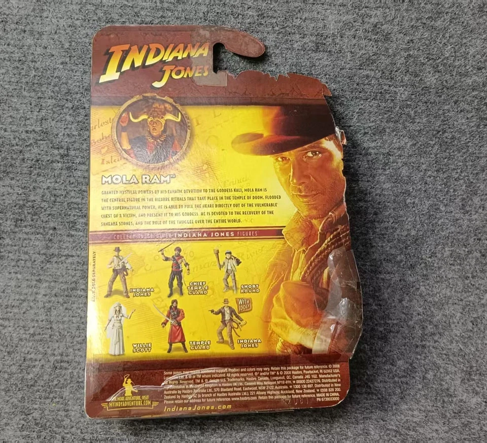 Hasbro Indiana Jones Temple of Doom Mola Ram Action Figure 1/18 3.75" - Image 4 of 4