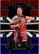 2024 Panini Select WWE #44 Grayson Waller Red and Blue