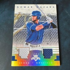 [OBO/MSG]  Mlb Actual Use Dual Jersey Nomar Mazara