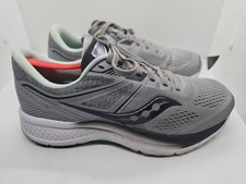 Saucony OMNI 19 Women's USED Running Sneaker Grey US Size 8.5 Medium No Box