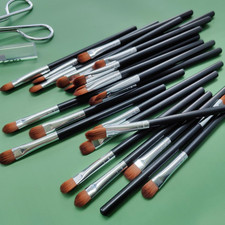 50Pcs Synthetic Eye Shadow Brushes, Blending Brush, Smudging/Shading Eyes App...