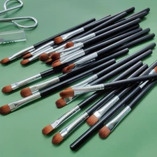50Pcs Synthetic Eye Shadow Brushes, Blending Brush, Smudging/Shading Eyes App...