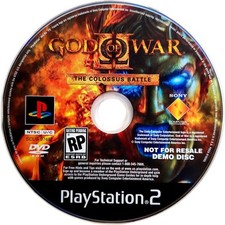 Scratch-Free - (No Game Included, Short Demo) God Of War 2 - Sony Playstation 2
