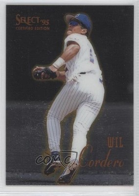1995 Select Certified Edition Wil Cordero #6 0c4