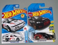 Hot Wheels 2026 NEW '88 Mitsubishi Starion White | 2008 Mitsubishi Evolution