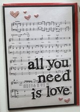 Legami Karte all you need is love