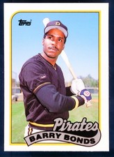 1989 TOPPS TIFFANY #620 BARRY BONDS PIRATES NM-MT OR BETTER SET-BREAK