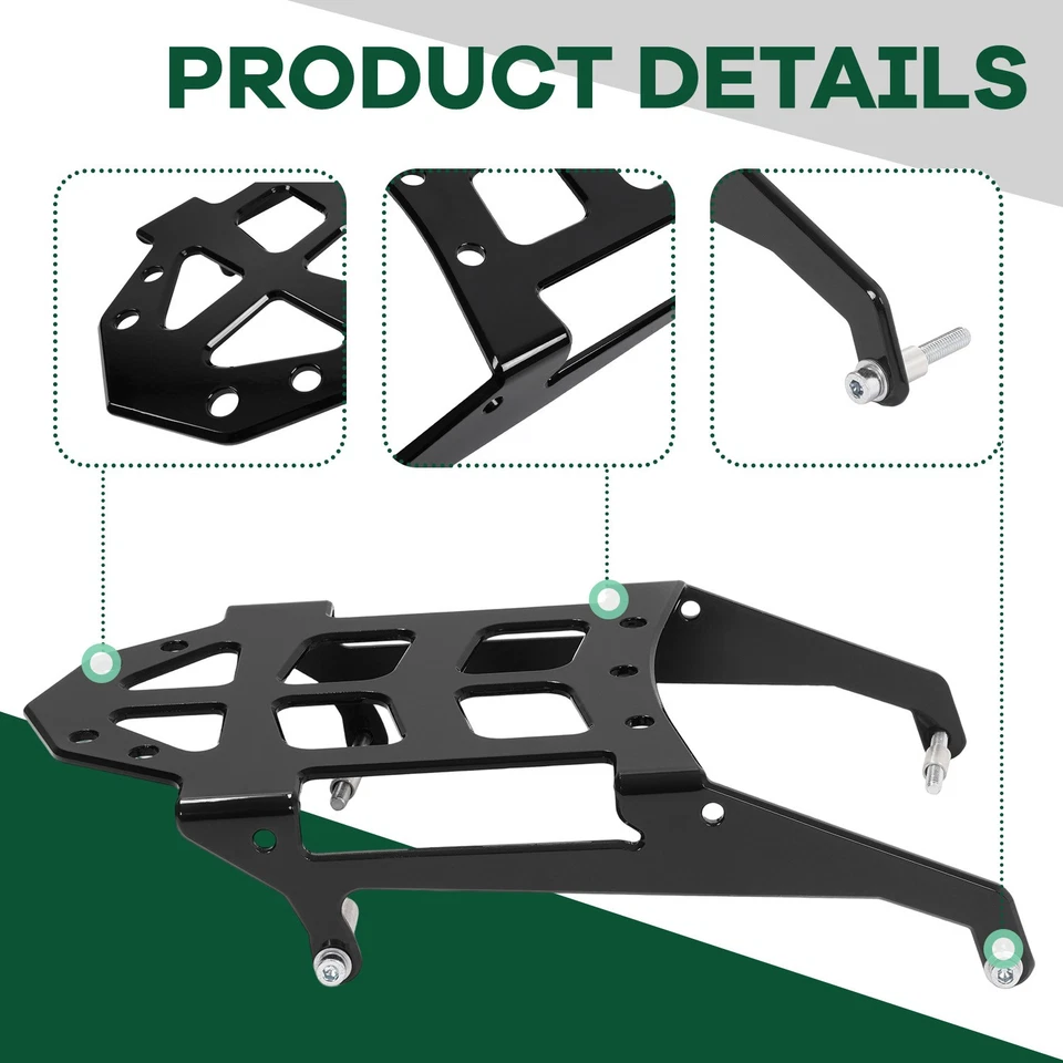 Portaequipajes trasero de carga de 25 libras para Honda CRF250M CRF250L 12-23 Foto 3 de 4