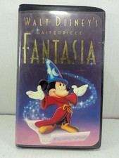 Vintage Walt Disneys Masterpiece Fantasia VHS...