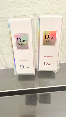 Dior Addict Eau Fraiche Mini Perfume Lot of 2 New In Box Sealed Splash